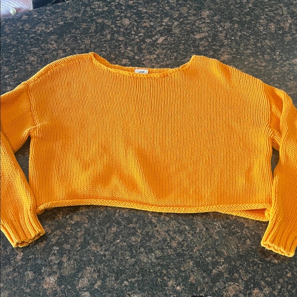 aerie Sweaters - aerie Orange Women's crop Sweater Small
